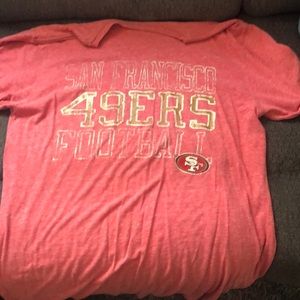 Men’s 49ers shirt 2 xl